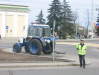 tractor de policia